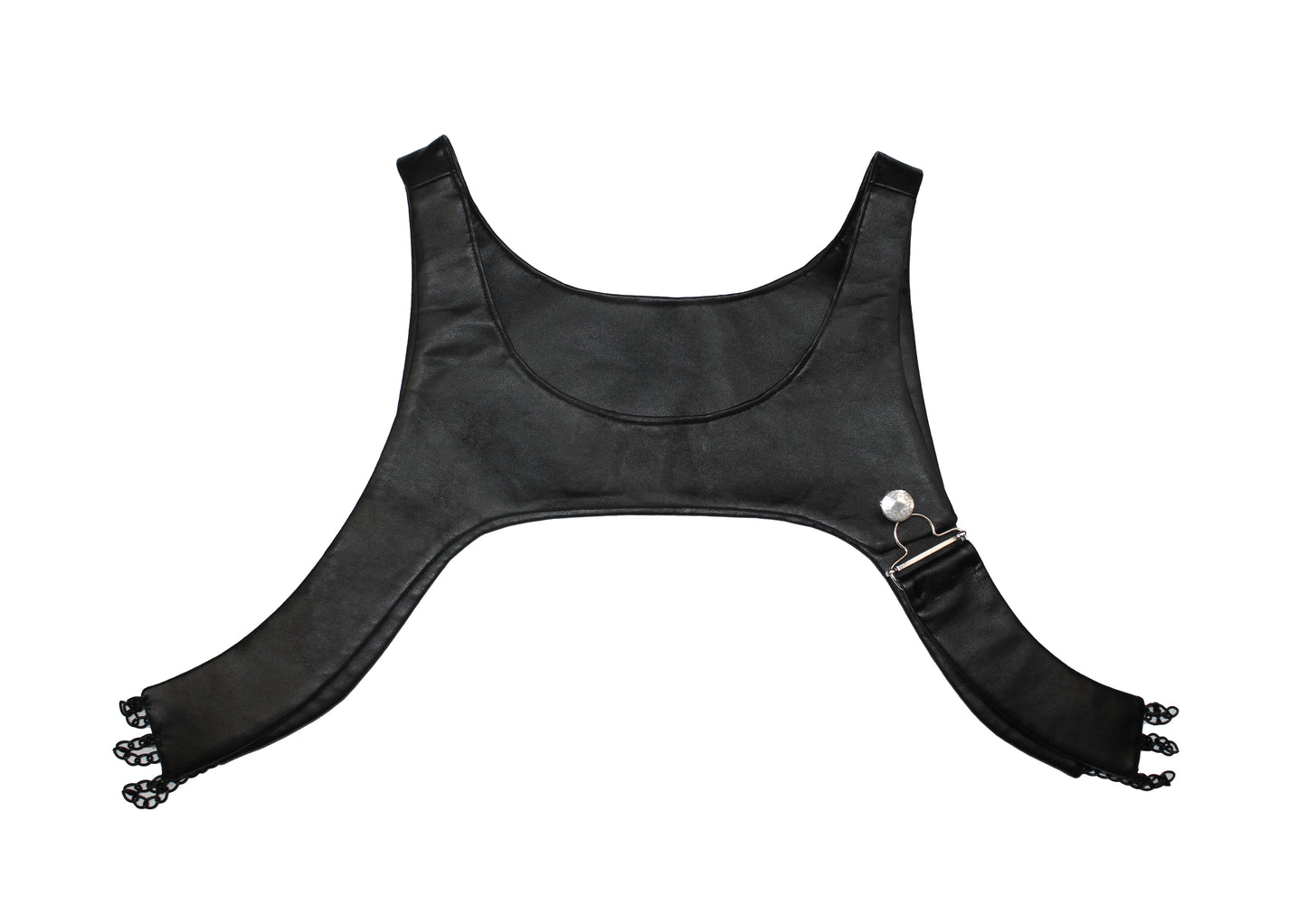 Black Leather Body Harness