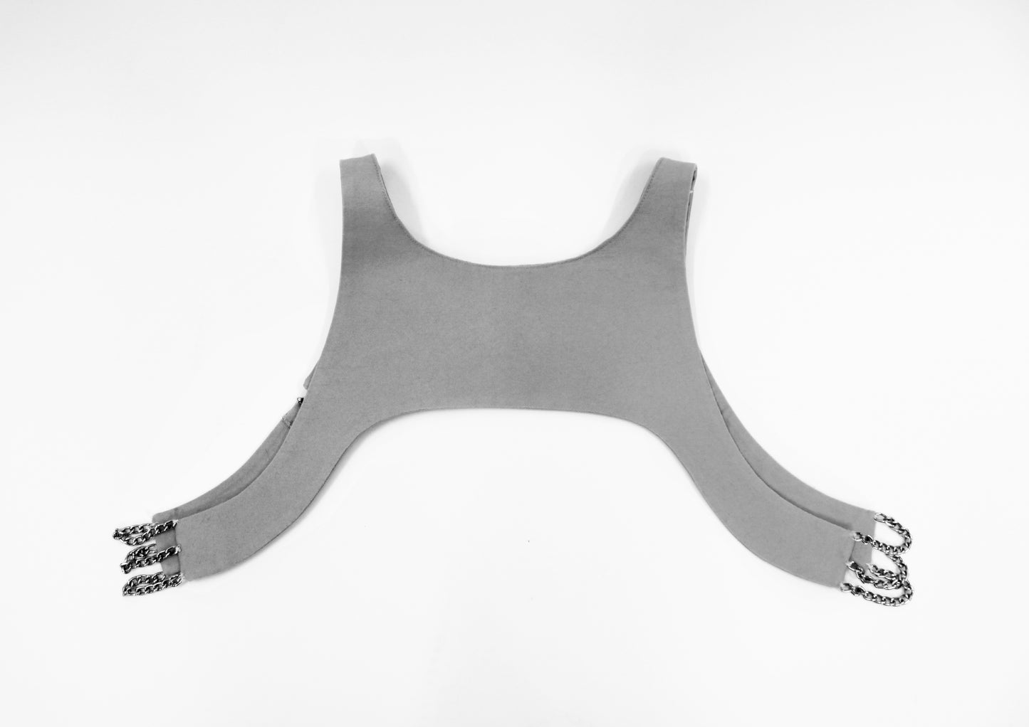 Grey Denim Body Harness