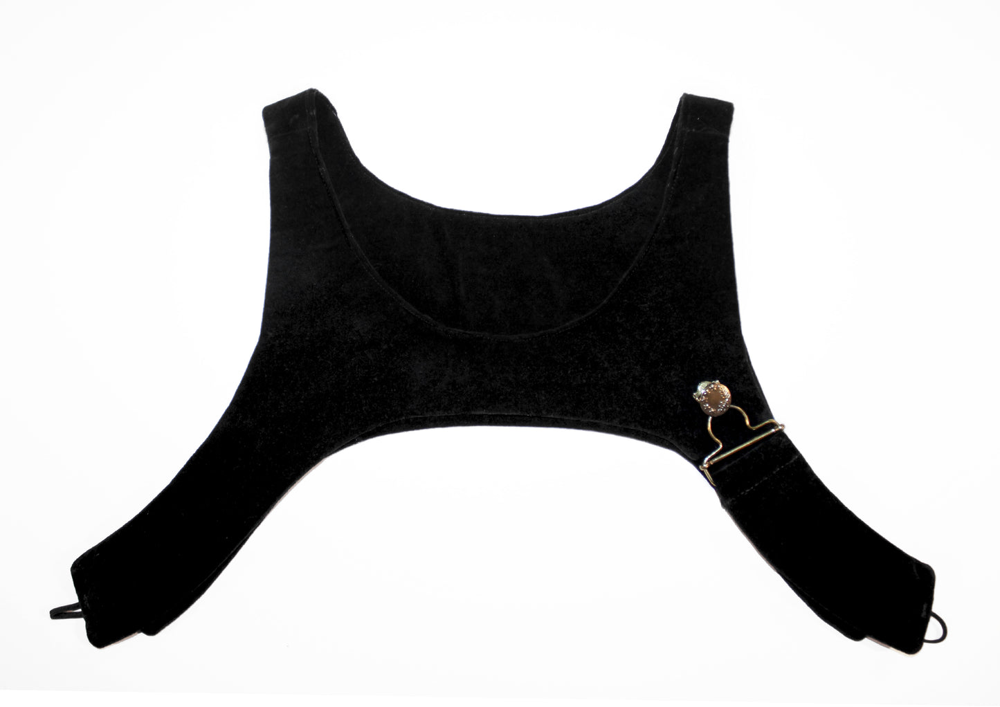 Black Suede Body Harness