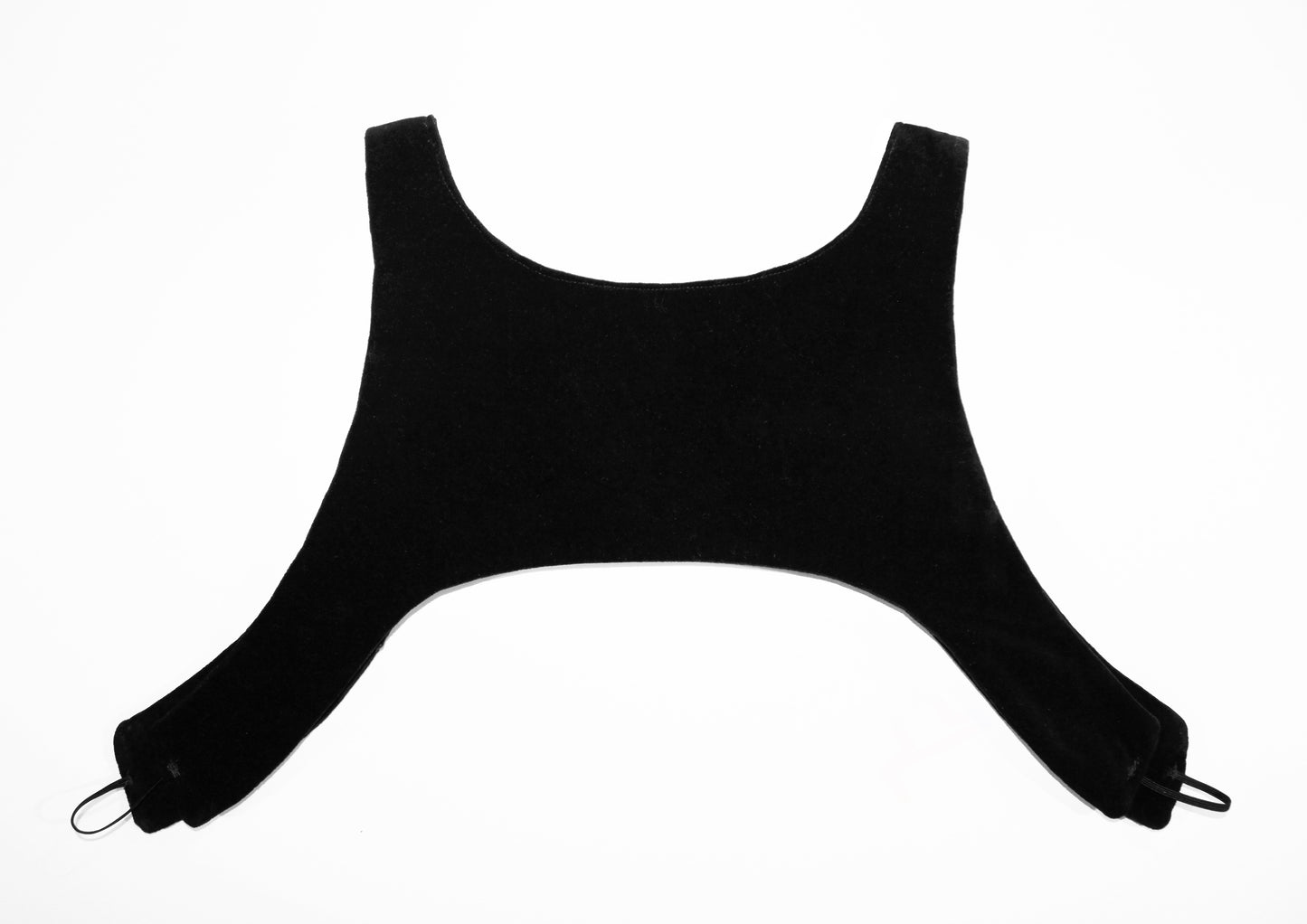 Black Suede Body Harness